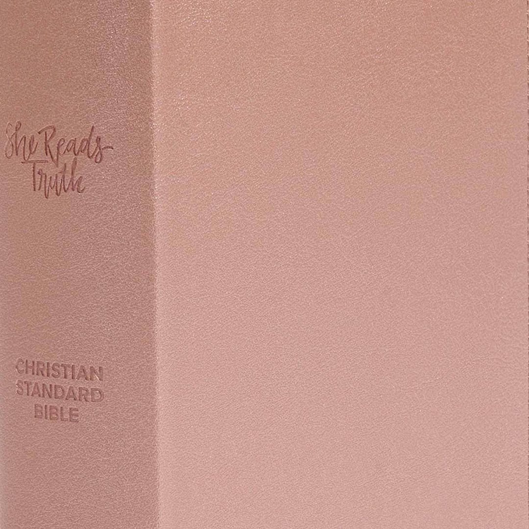 Lifeway - CSB She Reads Truth Bible, Rose Gold LeatherTouch