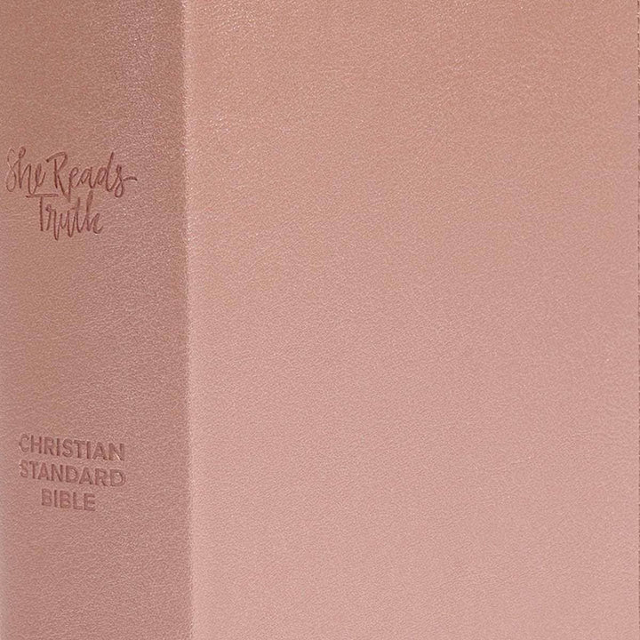 Lifeway - CSB She Reads Truth Bible, Rose Gold LeatherTouch