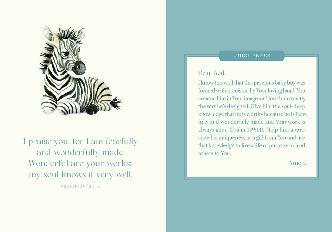 Prayers for My Baby Boy: Hardcover / English