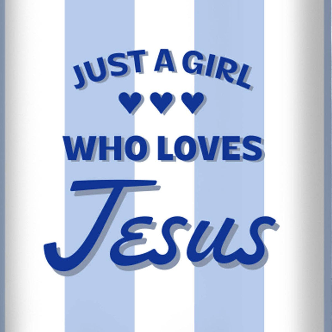 Kerusso - Kerusso 40 oz Stainless Steel Mug With Straw Just A Girl