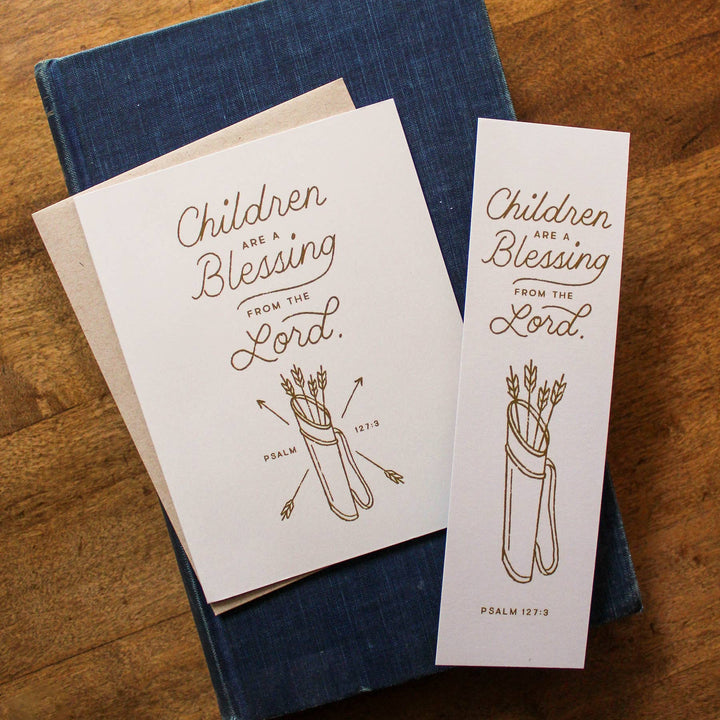Naomi Paper Co. - Children Are a Blessing Card