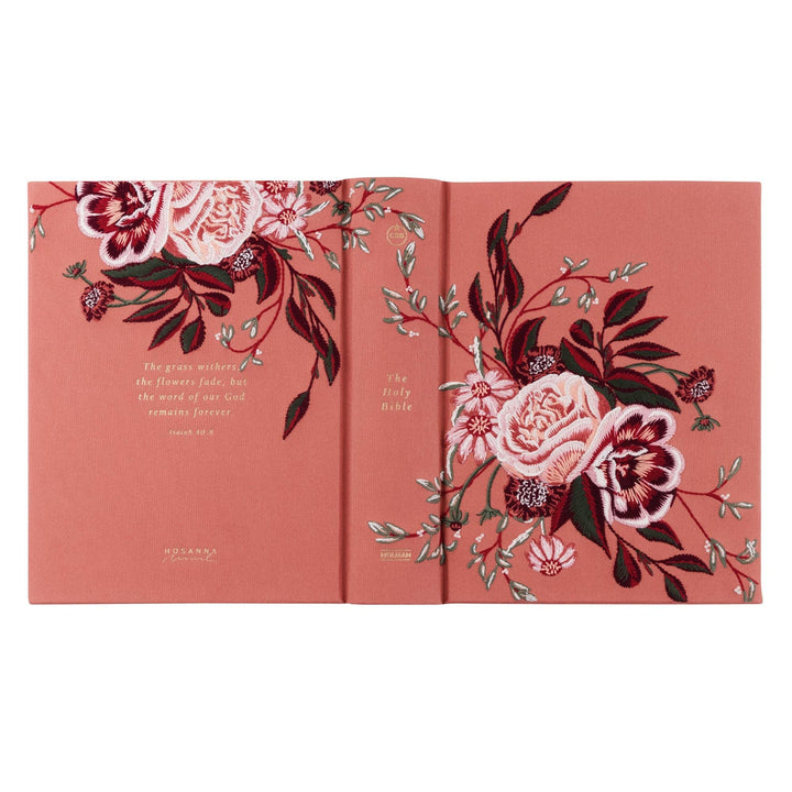 Hosanna Revival - CSB Notetaking Bible: Rosedal Theme