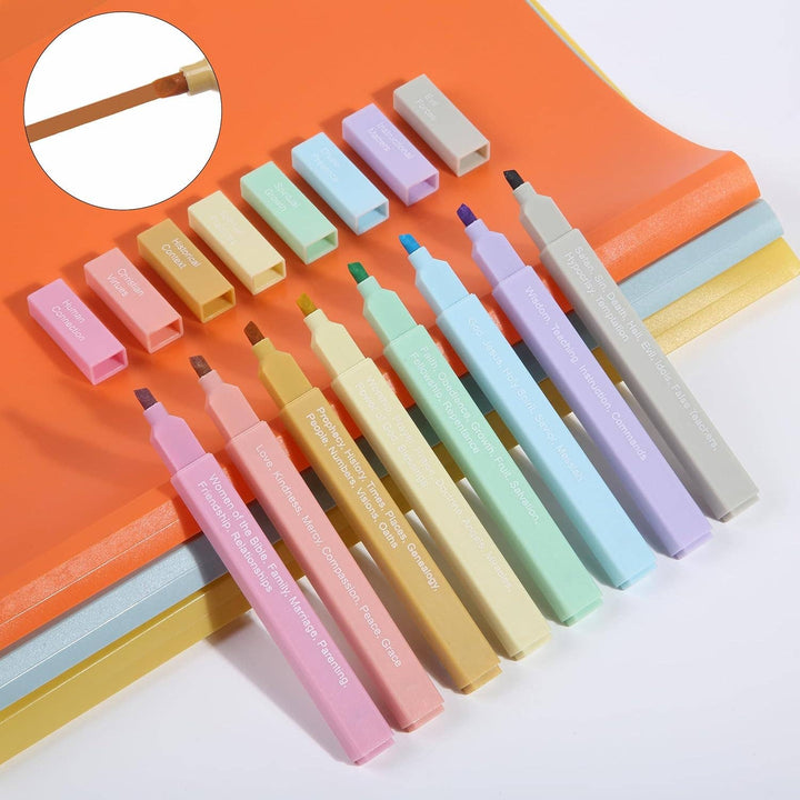 Mr. Pen - Bible Highlighters Color Coding 8 Pack