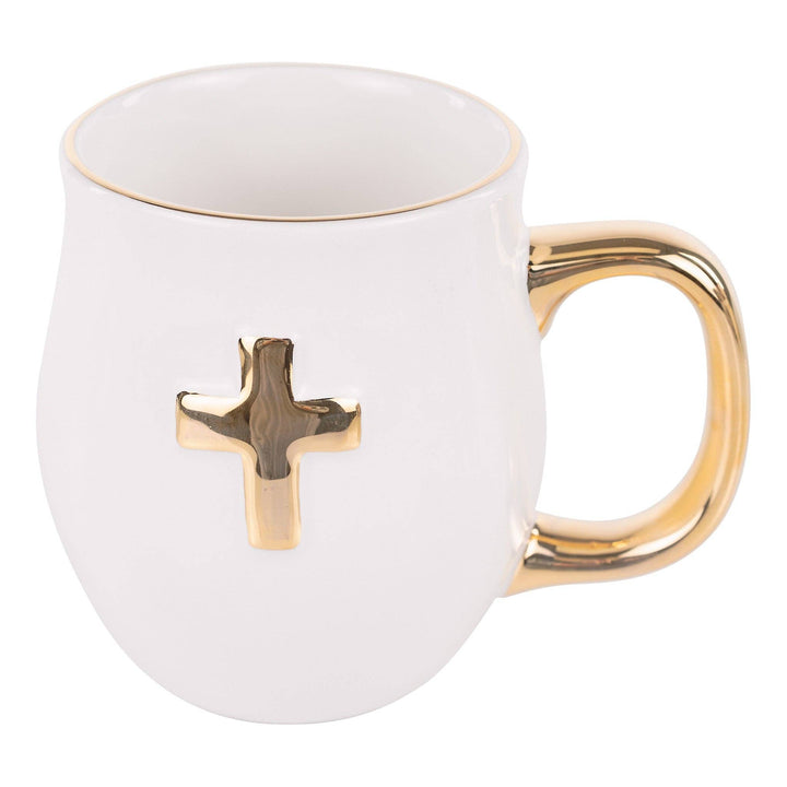 Glory Haus - Gold Cross Mug