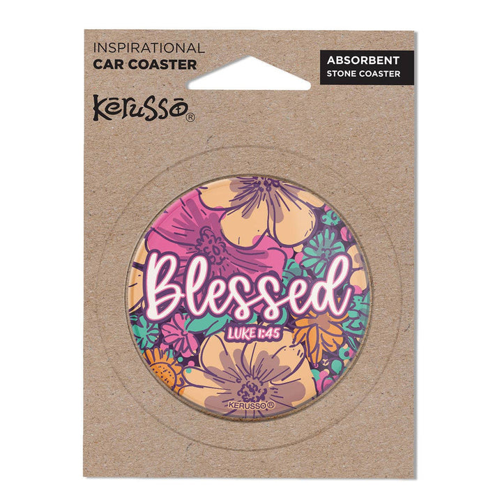 Kerusso - Kerusso Car Coaster Blessed