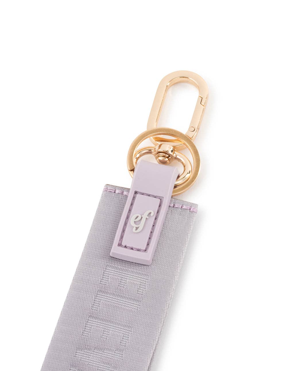 Elevated Faith - Lavender Oversized Logo Keychain