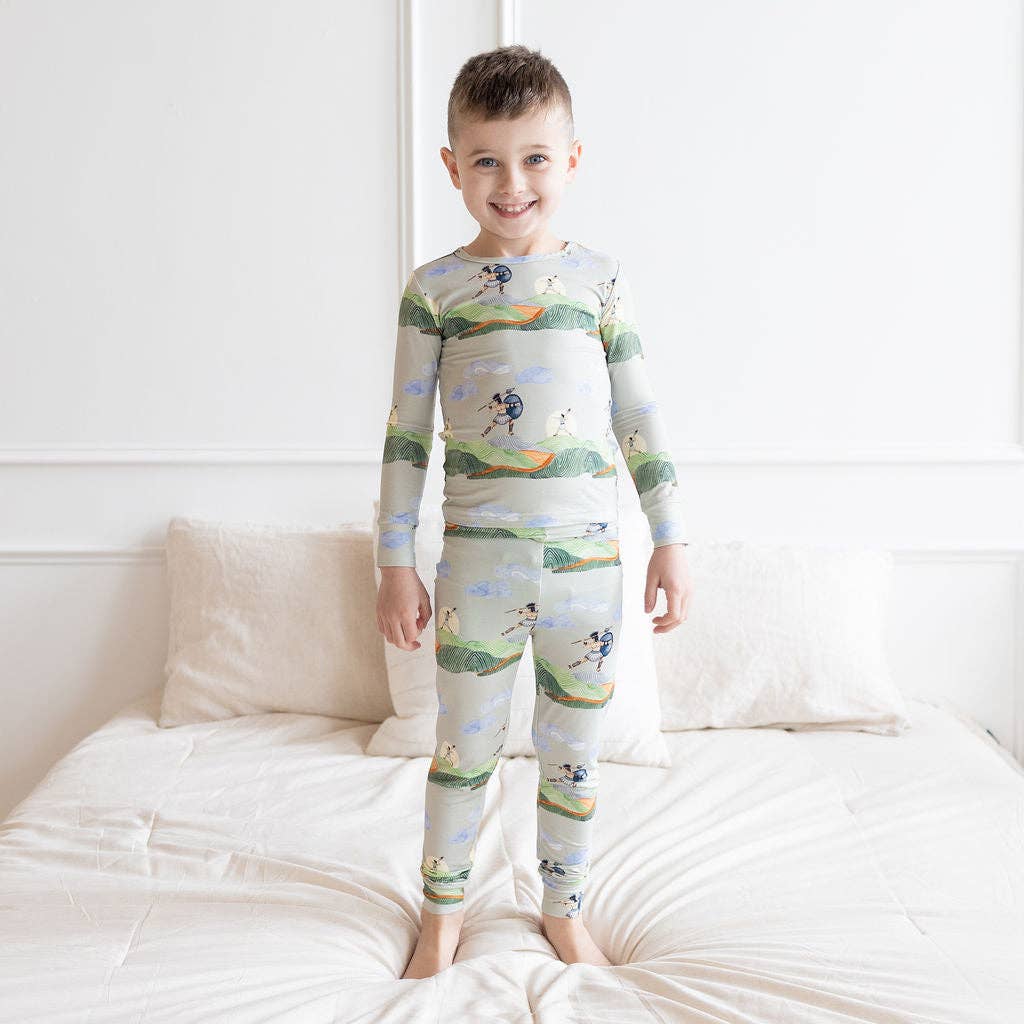 David &amp; Goliath Long Sleeve Pajamas: 2T