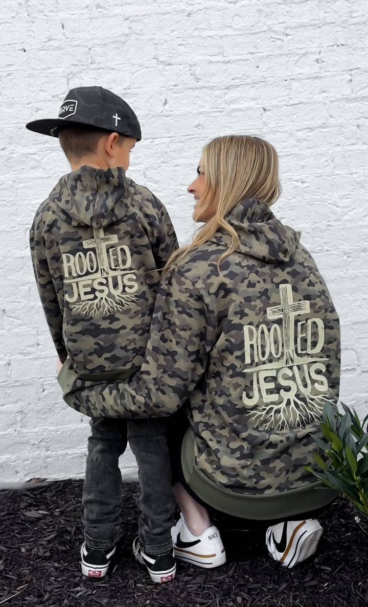 BRVE by Fletch - Rooted in Jesus Adult Hoodie