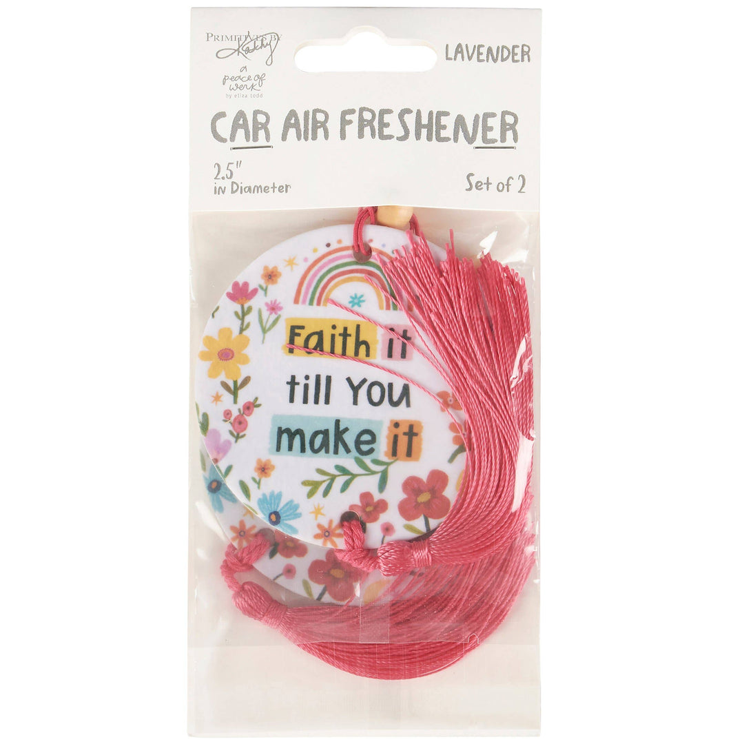Primitives by Kathy - Faith It Till you Make It Air Freshener