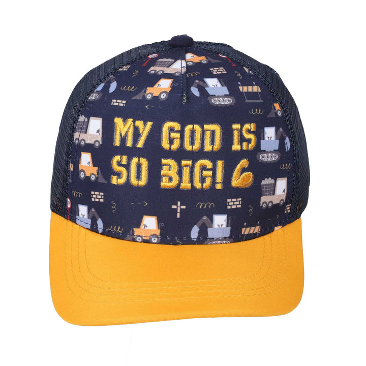 Cap My God Yellow/  Navy Kids