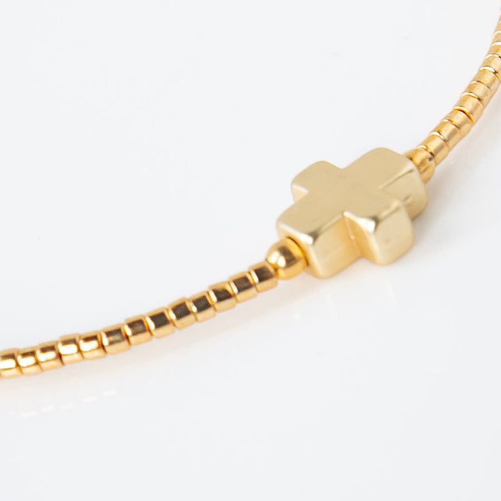 Faithful Bangle-Gold