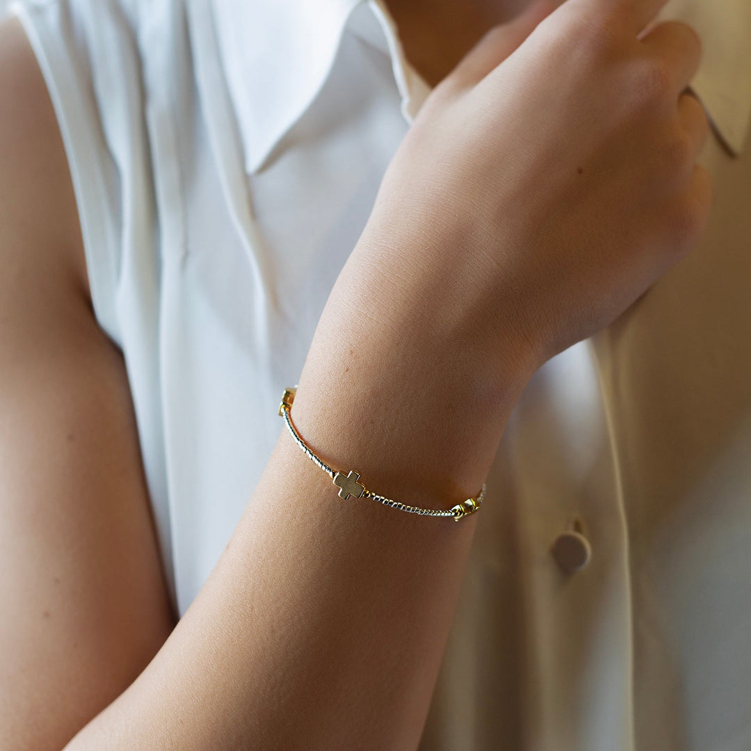 Faithful Bangle-Silver