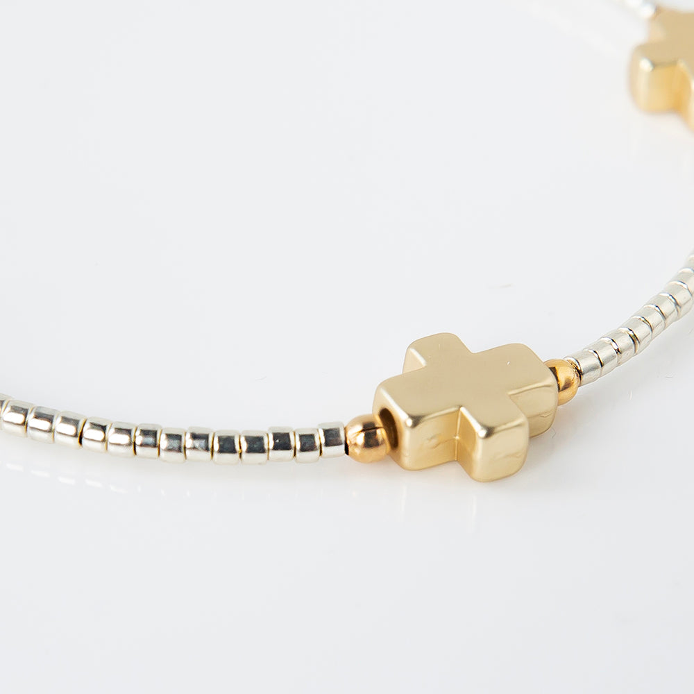 Faithful Bangle-Silver