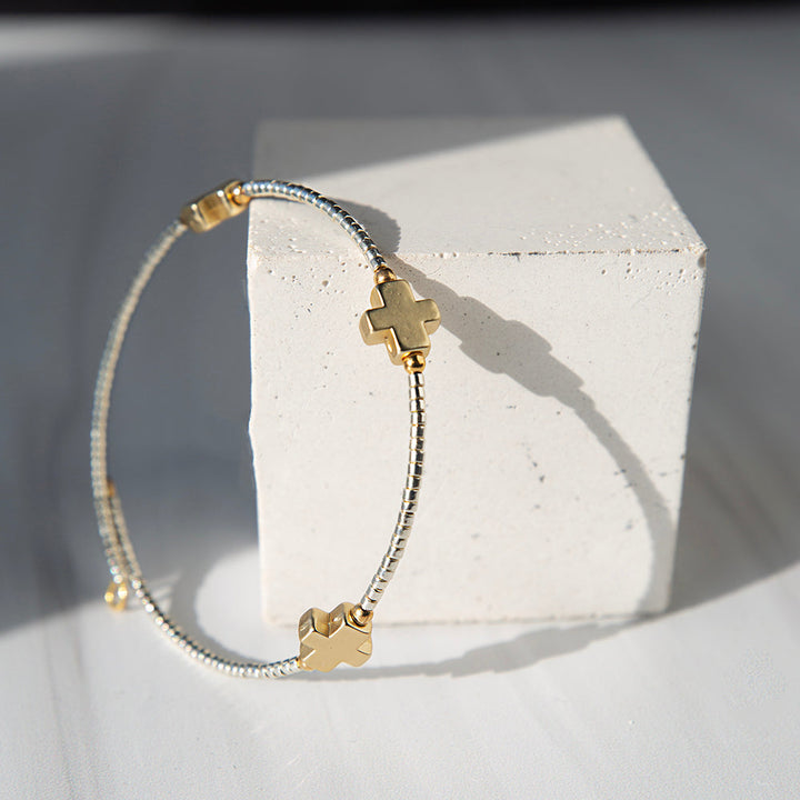 Faithful Bangle-Silver