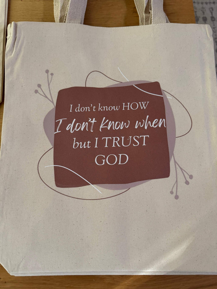 Everyday Canvas Tote | Faith-Based Sayings