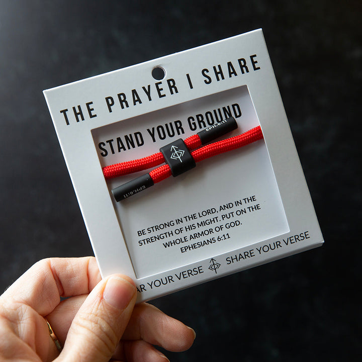 Stand Your Ground, Ephesians 6:11