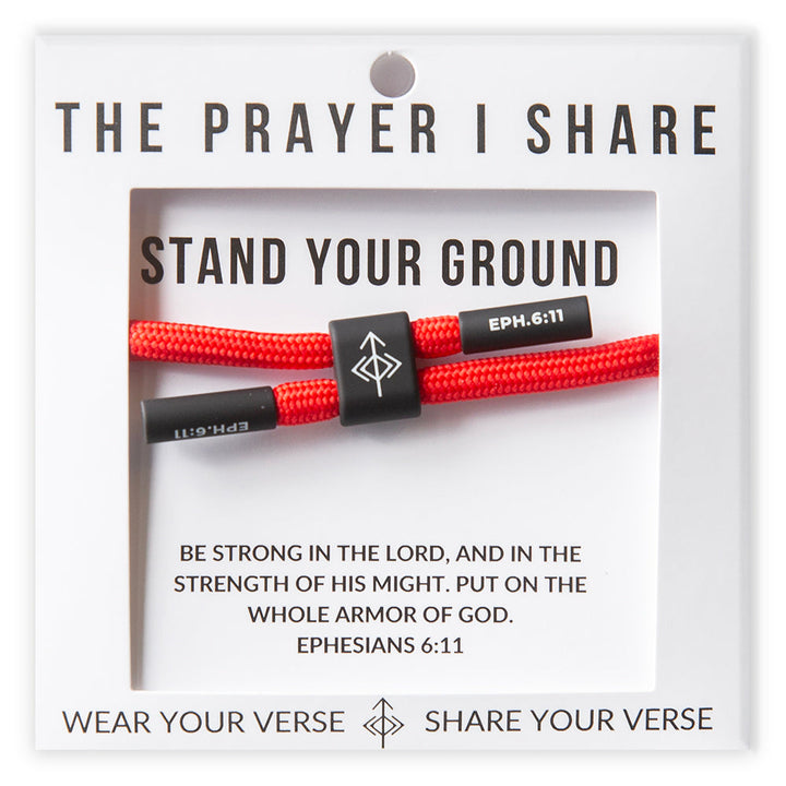 Stand Your Ground, Ephesians 6:11