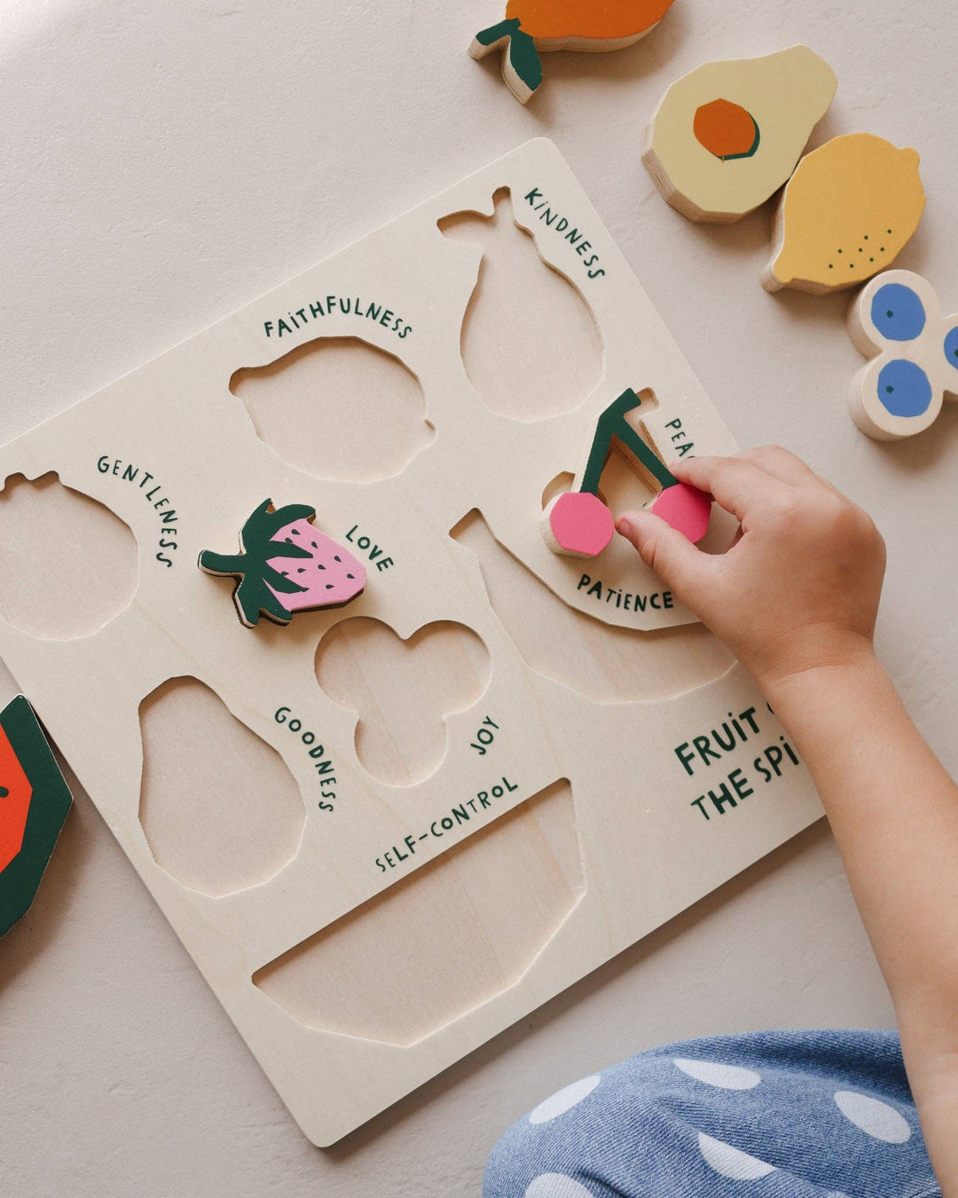 Be A Heart - Fruit of the Spirit Wooden Puzzle