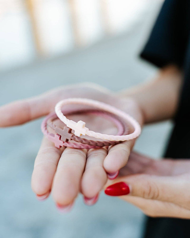 In God We Must - Infinity Cross Bracelets- Twilight