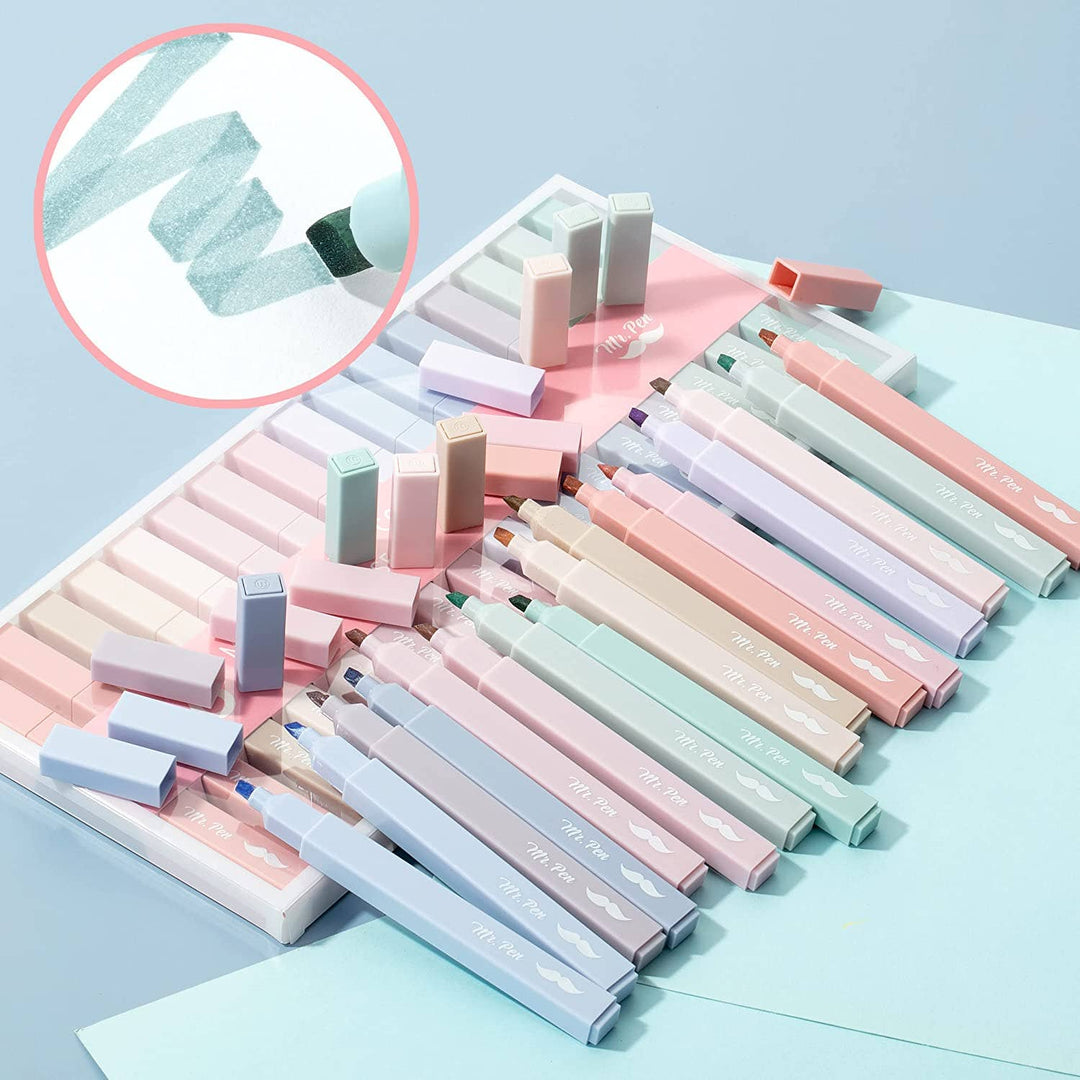 Mr. Pen - Aesthetic Highlighters 16 Pack