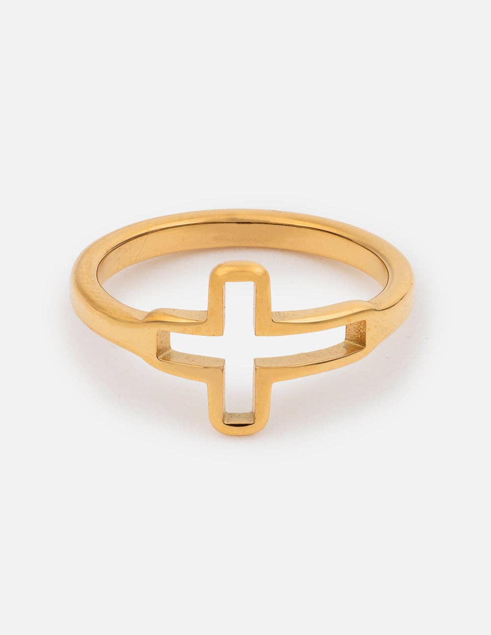 Elevated Faith - Open Cross Ring