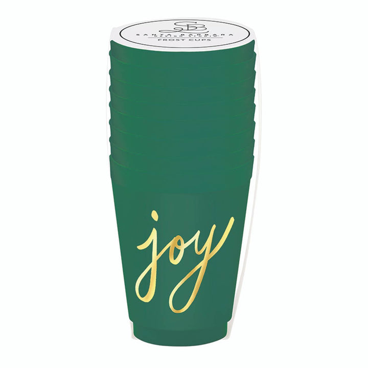 Santa Barbara Design Studio by Creative Brands - Frost Cups - Joy - Set of 8