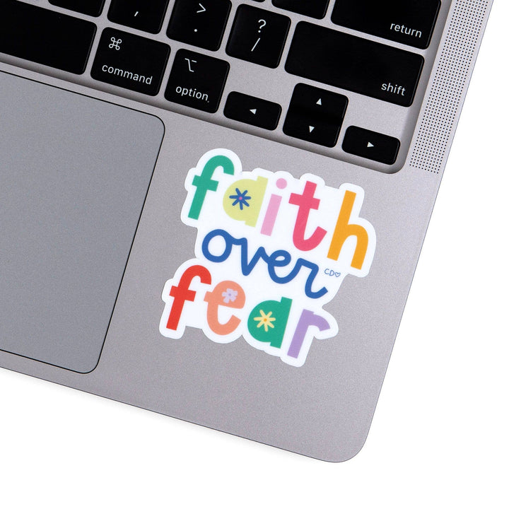 Faith Over Fear Decal Sticker