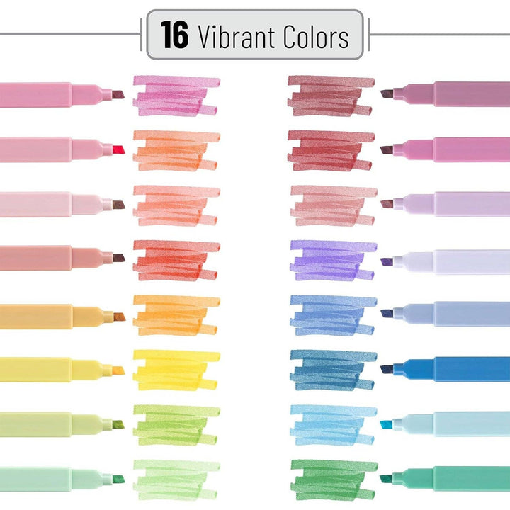 Mr. Pen - Aesthetic Highlighters 16 Pack