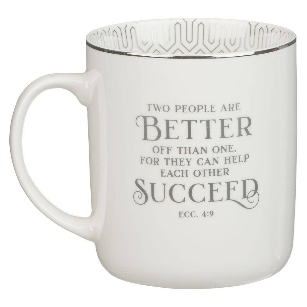 Mug Set 2pc Mr. &amp; Mrs. 1 Cor. 13:4