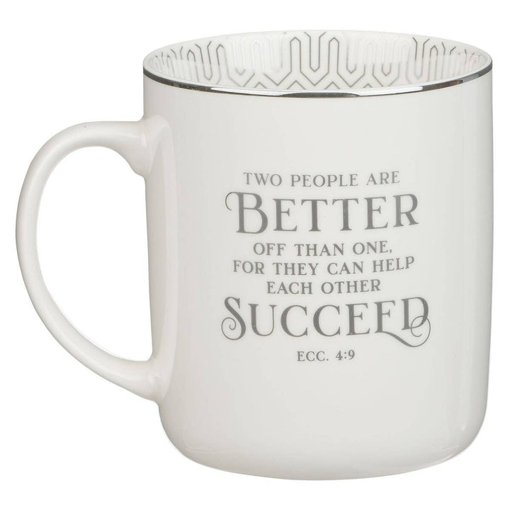 Mug Set 2pc Mr. &amp; Mrs. 1 Cor. 13:4