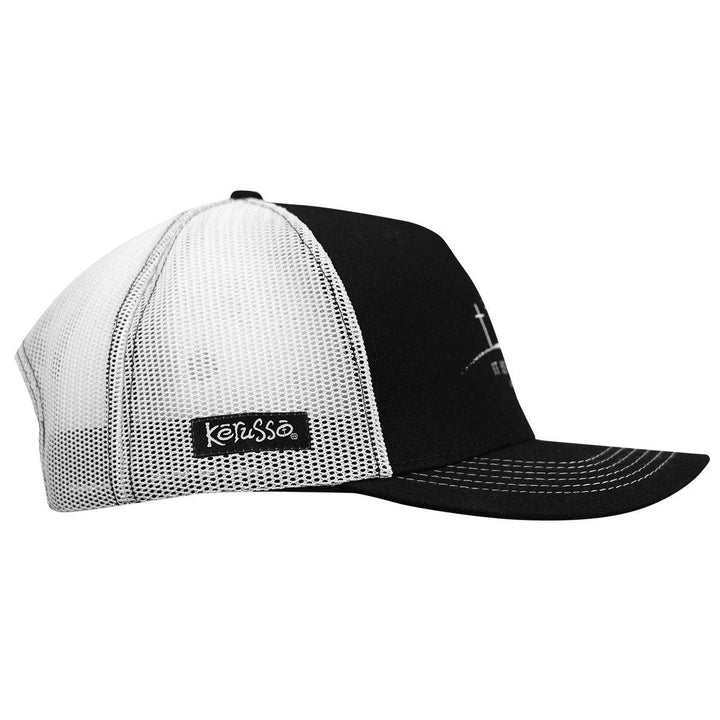 Kerusso Mens Cap It Is Finished: Black / One Size Fits Most