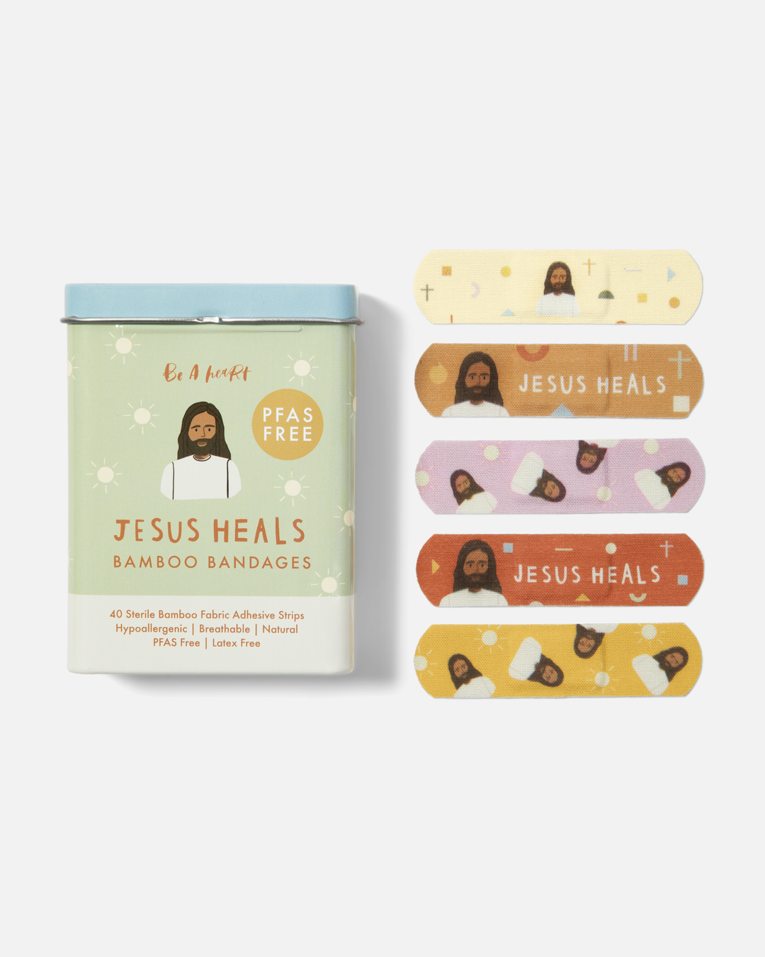 Jesus Heals Bandages® – Bamboo &amp; PFAS Free