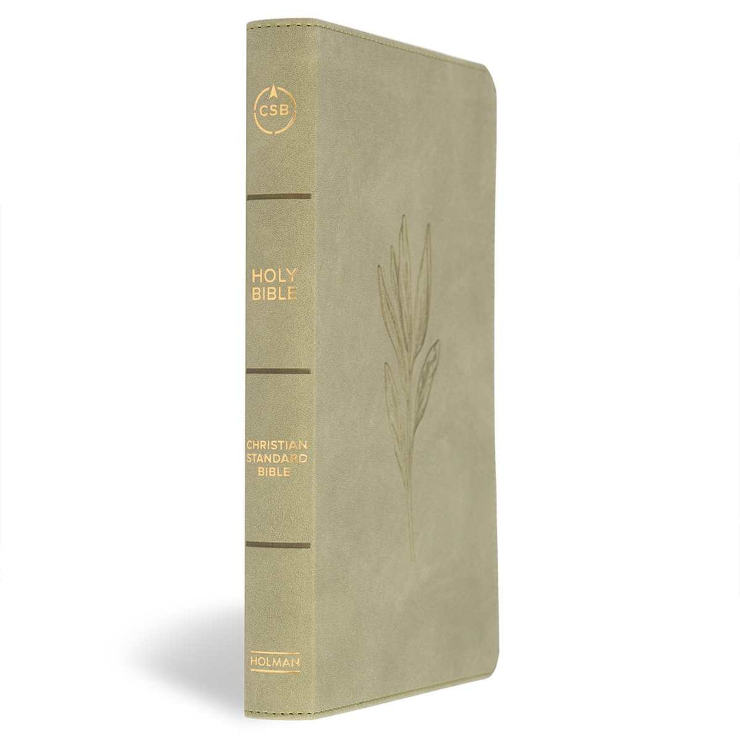 Lifeway - CSB Thinline Digital Study Bible, Sage SuedeSoft