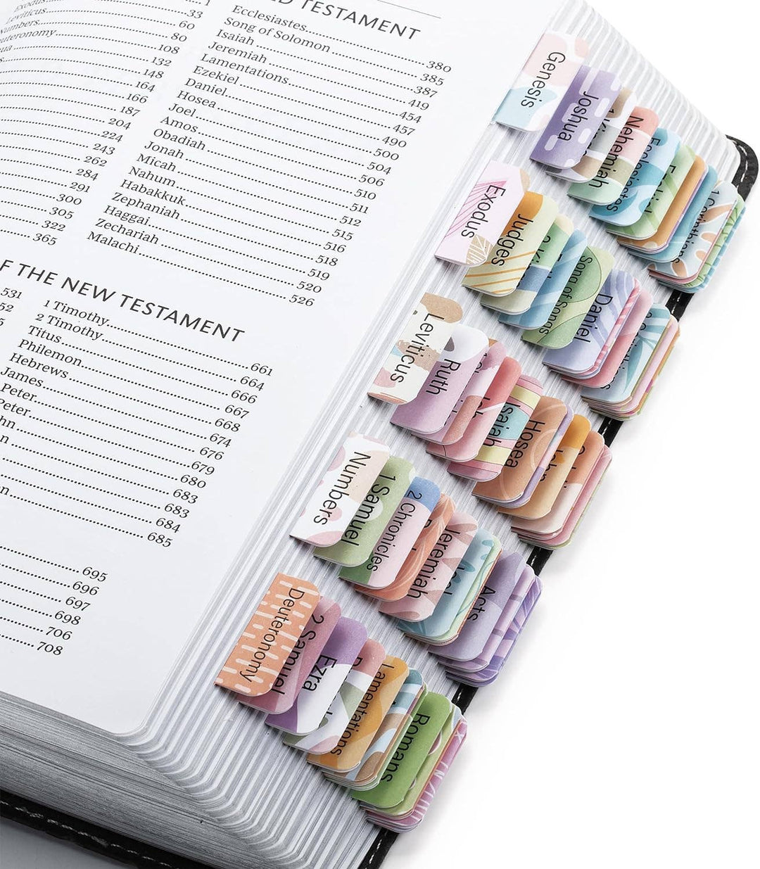Mr. Pen - Bible Tabs Laminated 120 Pack