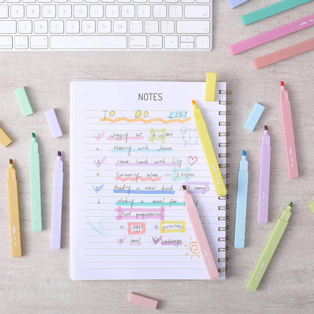 Mr. Pen - Aesthetic Highlighters 16 Pack