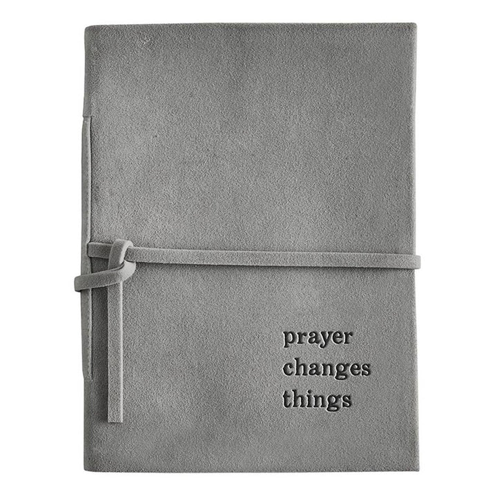 Santa Barbara Design Studio by Creative Brands - Face to Face Suede Journal - Prayer Changes Things