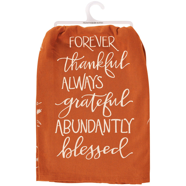 Primitives by Kathy - Forever Thankful Kitchen Towel