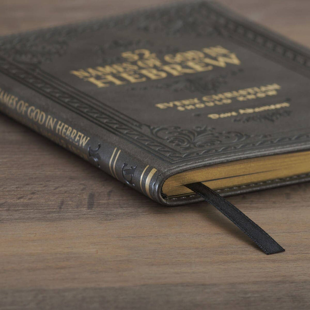 Christian Art Gifts - Gift Book 52 Hebrew Names of God Faux Leather