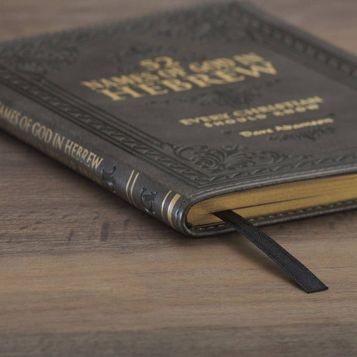 Christian Art Gifts - Gift Book 52 Hebrew Names of God Faux Leather