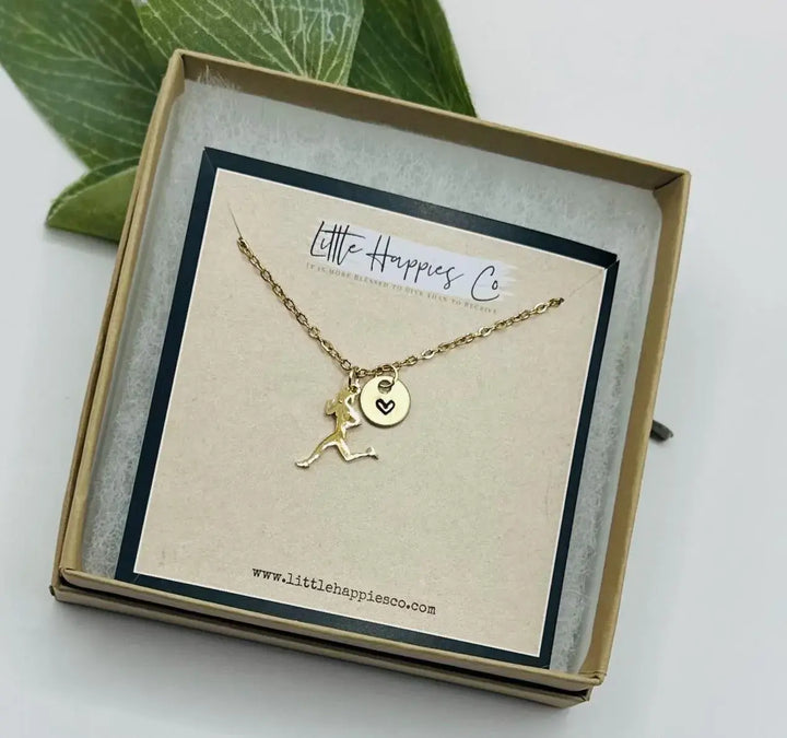 Personalized Runner Gift | Track &amp; Field Team Gifts for Girl