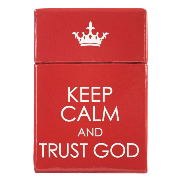 Box of Blessings Keep Calm &amp; Trust God