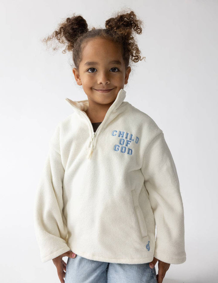 Elevated Faith - Child of God Fleece Kids Pullover