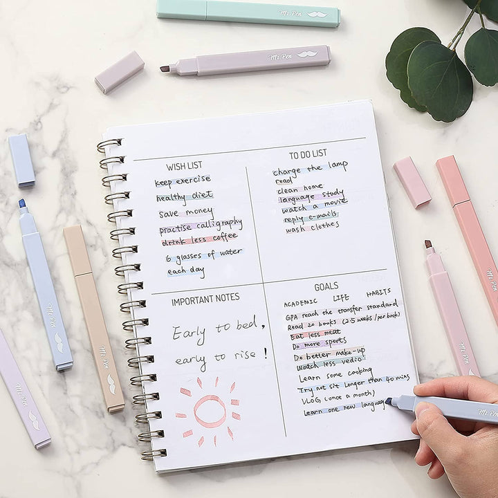 Mr. Pen - Aesthetic Highlighters 16 Pack