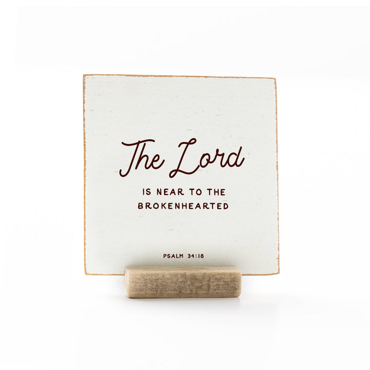 Revelation Culture - The Psalms | Scripture Message Wood Flat Card | 4 x 4"