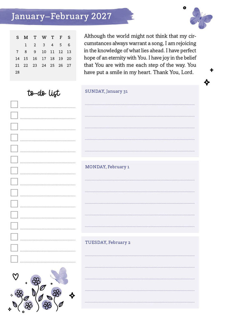 Barbour Publishing, Inc. - 2027 Power Prayers Creative Coloring Planner
