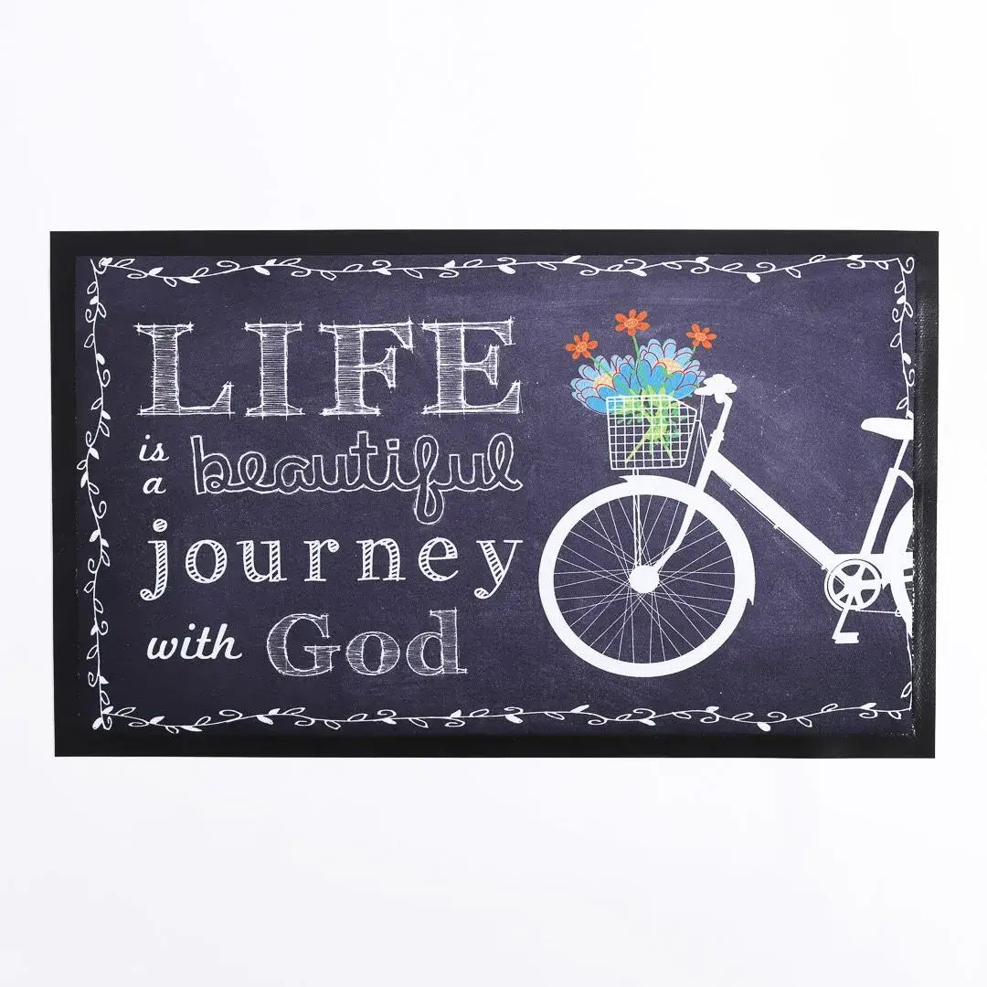 Door Mat - Beautiful Journey - 28X18in