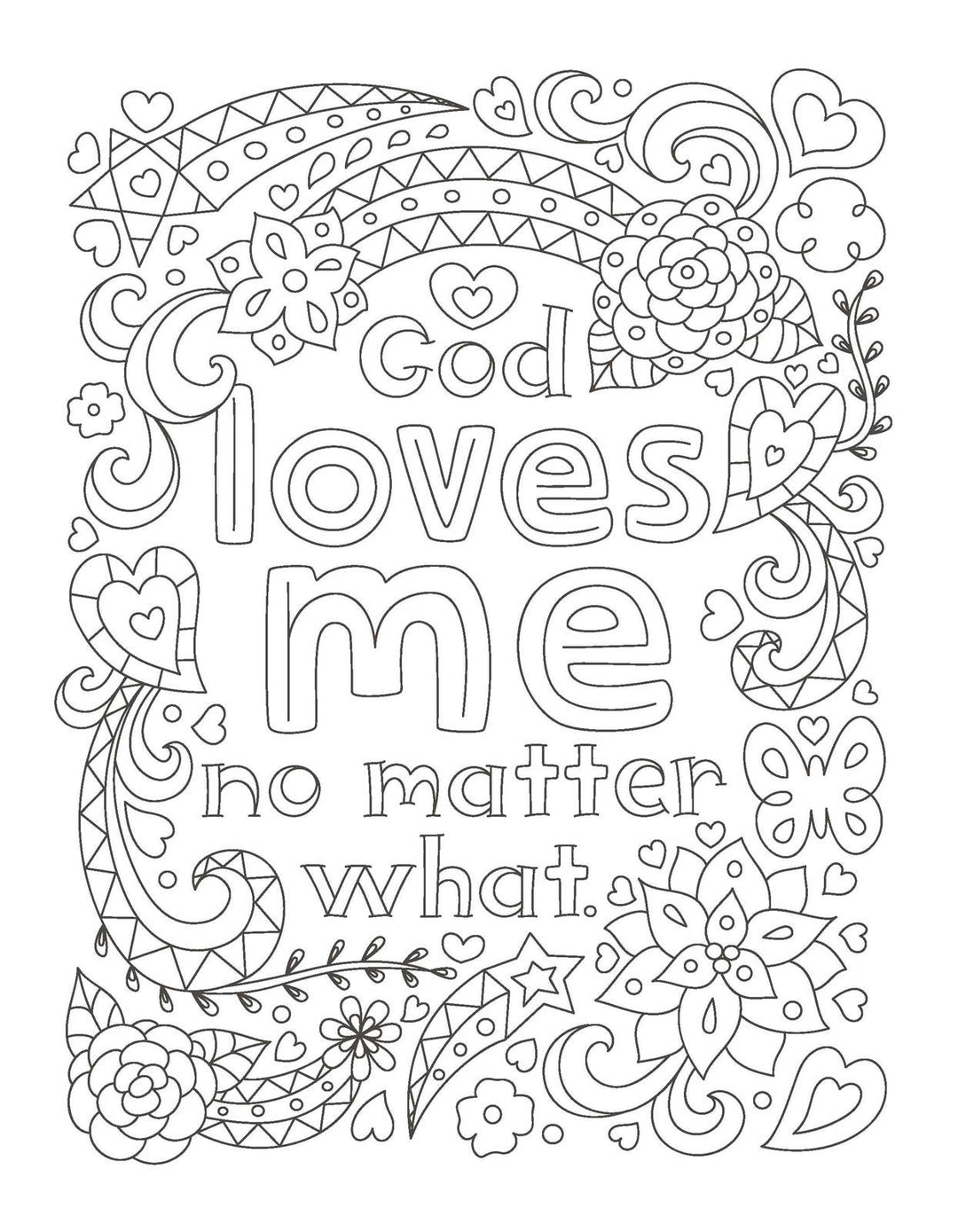 The Power of a Praying Girl Coloring Book: Paperback / English