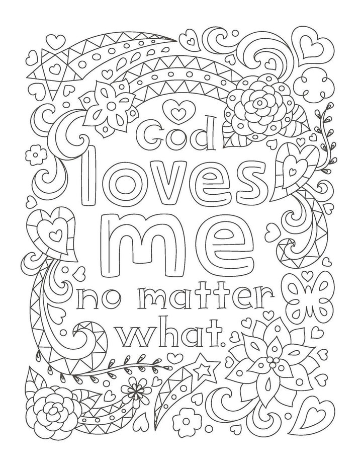 The Power of a Praying Girl Coloring Book: Paperback / English