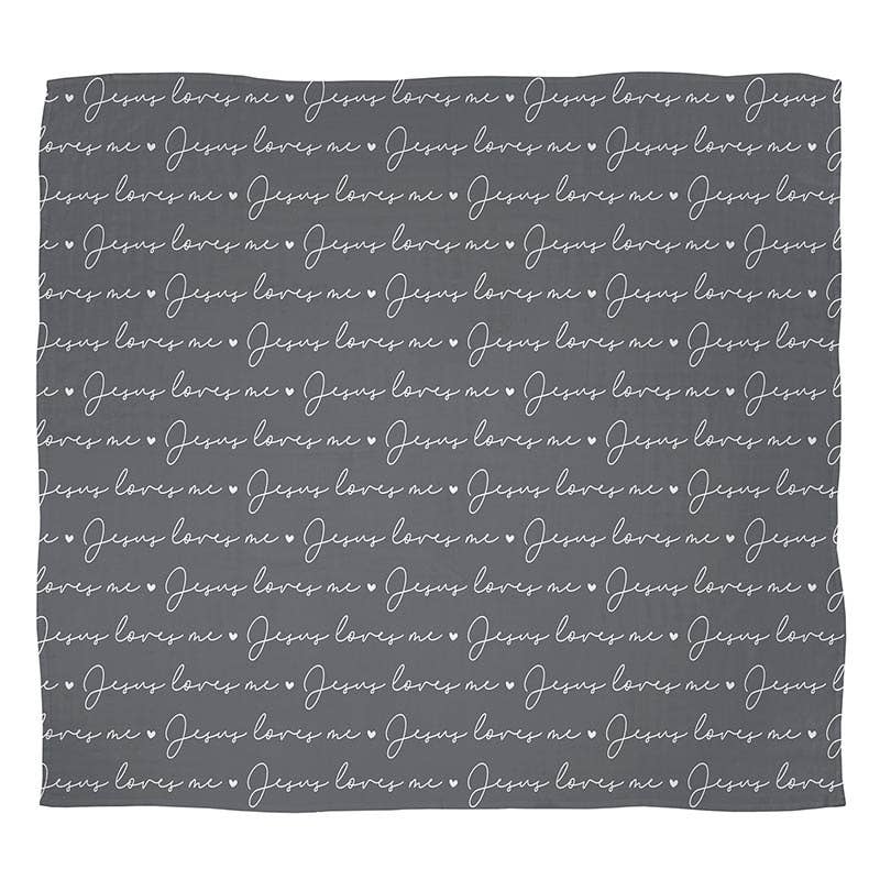 Faithworks by Creative Brands - Swaddle Blanket - Jesus Loves Me