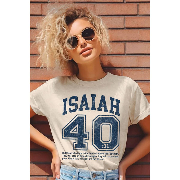 HRTandLUV - ISAIAH 40 31 MINERAL GRAPHIC TEE